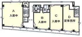 日住金立川ビルの基準階図面
