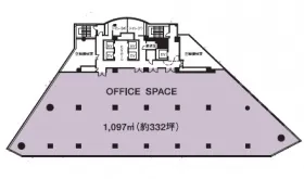 ファーレイーストビルの基準階図面