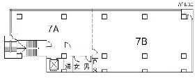 第2東洋ビルの基準階図面