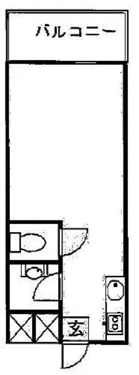 興産ビルの基準階図面