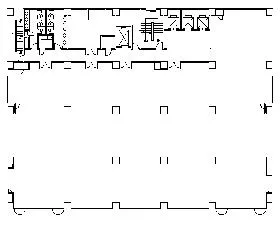 日本生命新橋ビルの基準階図面