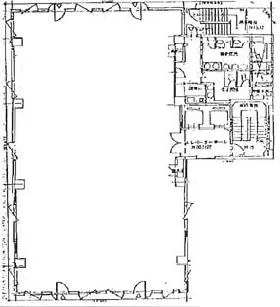 KAGURAZAKA VIGAS(旧:日新)ビルの基準階図面