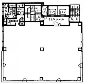 VORT紀尾井坂(パシフィックシティ麹町)の基準階図面