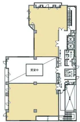 KS15ビルの基準階図面