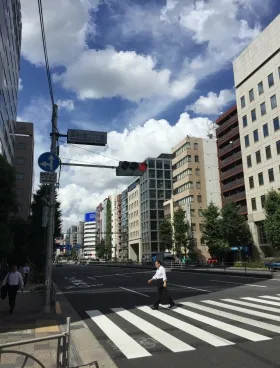 芝大門牧田ビルの外観