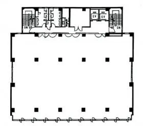 新亀戸ビルの基準階図面