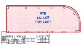 FORECAST亀戸(旧: 亀戸アイマーク)ビルの基準階図面