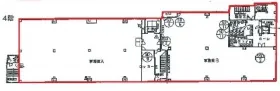 第2亀井ビルの基準階図面