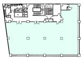 東越伯鷹(トウエツハクヨウ)ビルの基準階図面