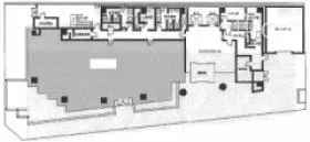 新大橋リバーサイドビル101の基準階図面