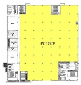 東京イースト21ビジネスセンタービルの基準階図面