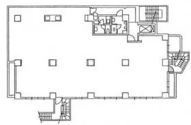  パークヒルズ越前屋の基準階図面
