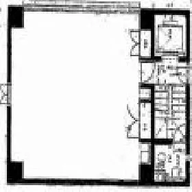 文京尚学ビルの基準階図面