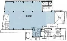 WESTALL四谷ビル (旧:KDX四谷ビルの基準階図面