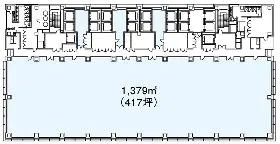 丸の内北口ビルの基準階図面