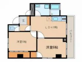 アール平河町ビルの基準階図面
