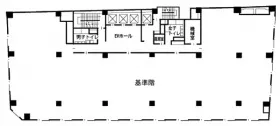 内幸町ダイビルの基準階図面