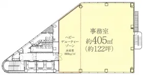 X-PRESS有楽町の基準階図面