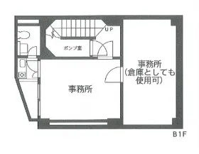 さくら五番町ビルの基準階図面