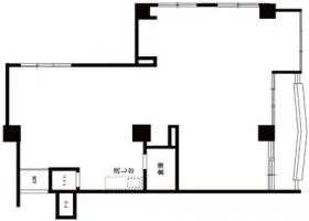 ドミール五番町ビルの基準階図面