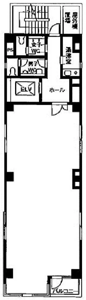 ニチヨビルの基準階図面