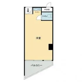 グラン三番町ビルの基準階図面
