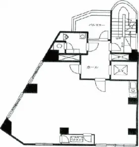 第3早川屋ビルの基準階図面