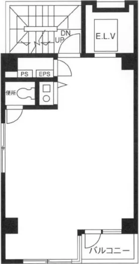 TRUST VALUE九段南(旧森ビル)の基準階図面