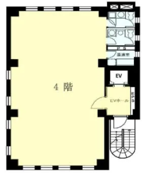 フタバ九段ビルの基準階図面