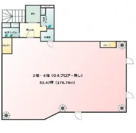トゥーラント88ビルの基準階図面