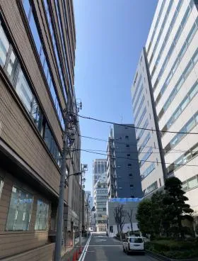 明産新川シティビルの外観