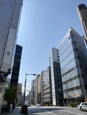 明産新川シティビルの外観