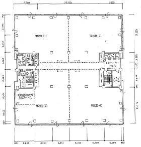 光が丘MKビルの基準階図面