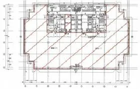 武蔵小杉タワープレイスの基準階図面