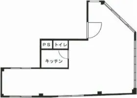 北島ビルの基準階図面