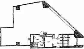 KOALA BLDG. JIMBOCHOビルの基準階図面