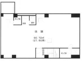 第5ノムラビルの基準階図面