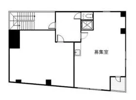 加藤KKビルの基準階図面