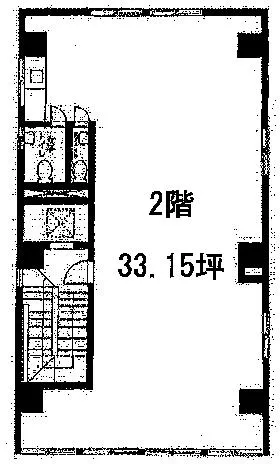 神保町ハトヤビルの基準階図面