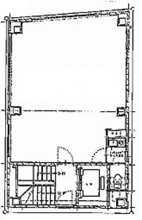第1矢部ビルの基準階図面