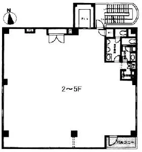 ワールドビルの基準階図面