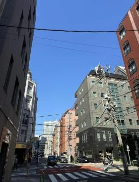 友輪ビルの外観