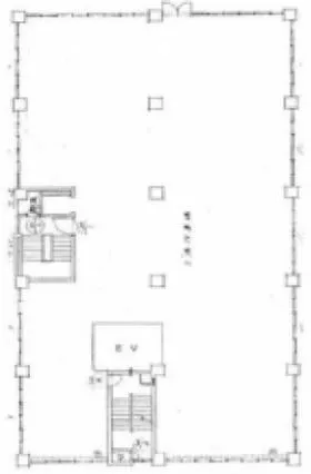 第2石坂ビルの基準階図面