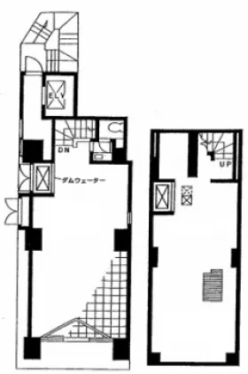 キャッスルウェルビルの基準階図面
