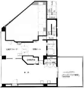 協和ビルの基準階図面