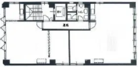オクミヤ興産ビルの基準階図面