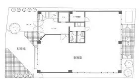 イワキビルの基準階図面