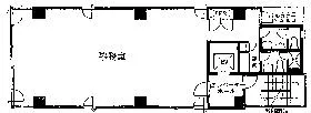 ACN秋葉原PLACE(旧国際ビルディング)の基準階図面