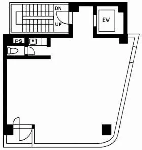 松本ビルの基準階図面