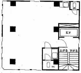 小林ビルの基準階図面